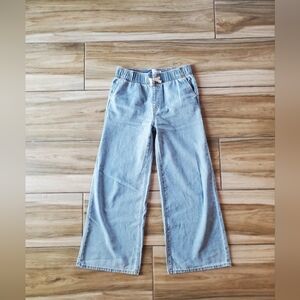 Old Navy Girls XL Light Blue High-Rise Wide Leg Baggy Jeans